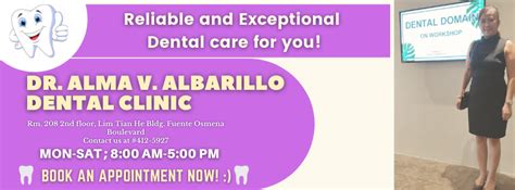 dr. alma albarillo dental clinic|Dr. Alma Albarillo Dental Clinic .